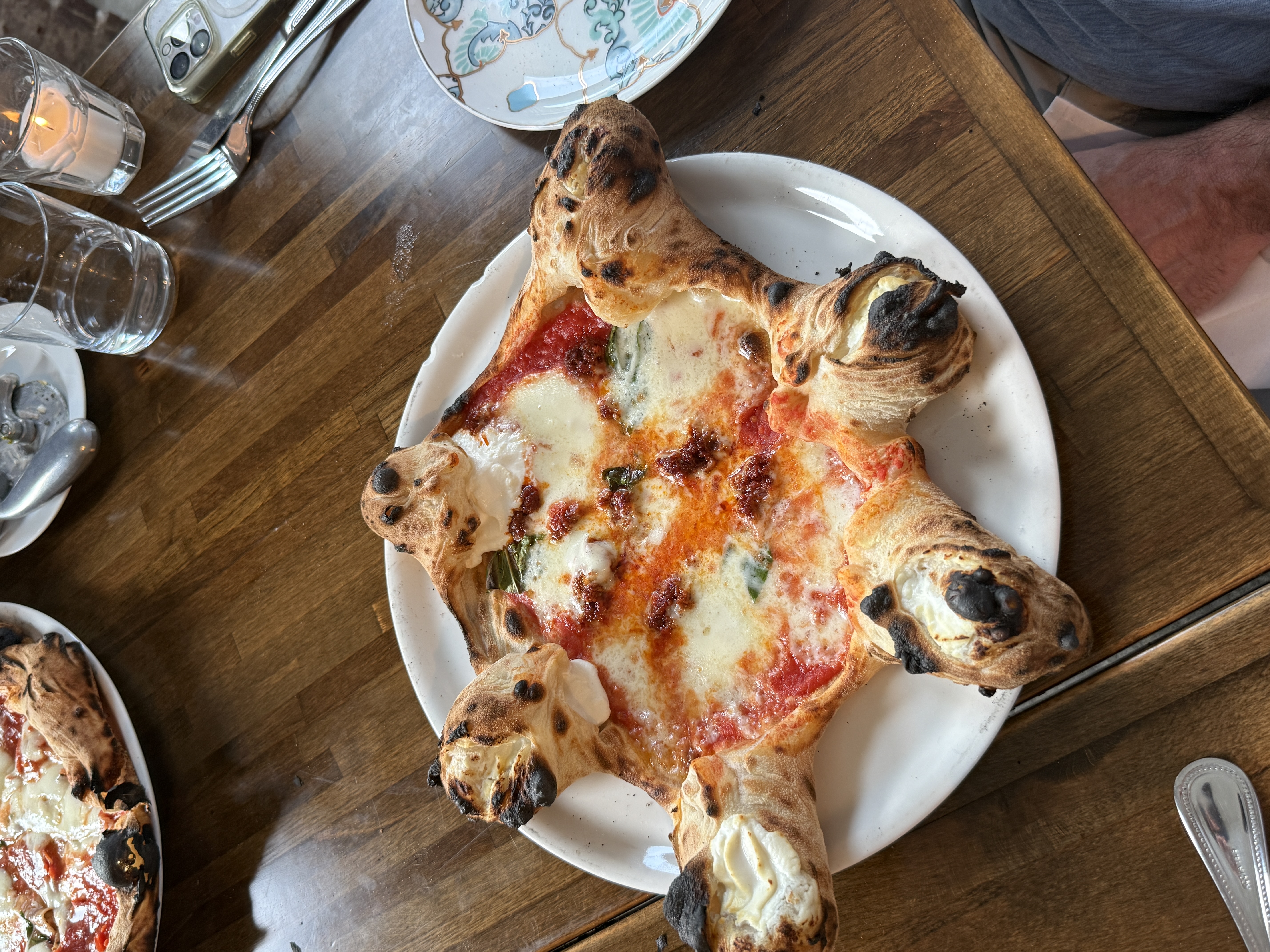 Stella pizza at Sorellina Philadelphia