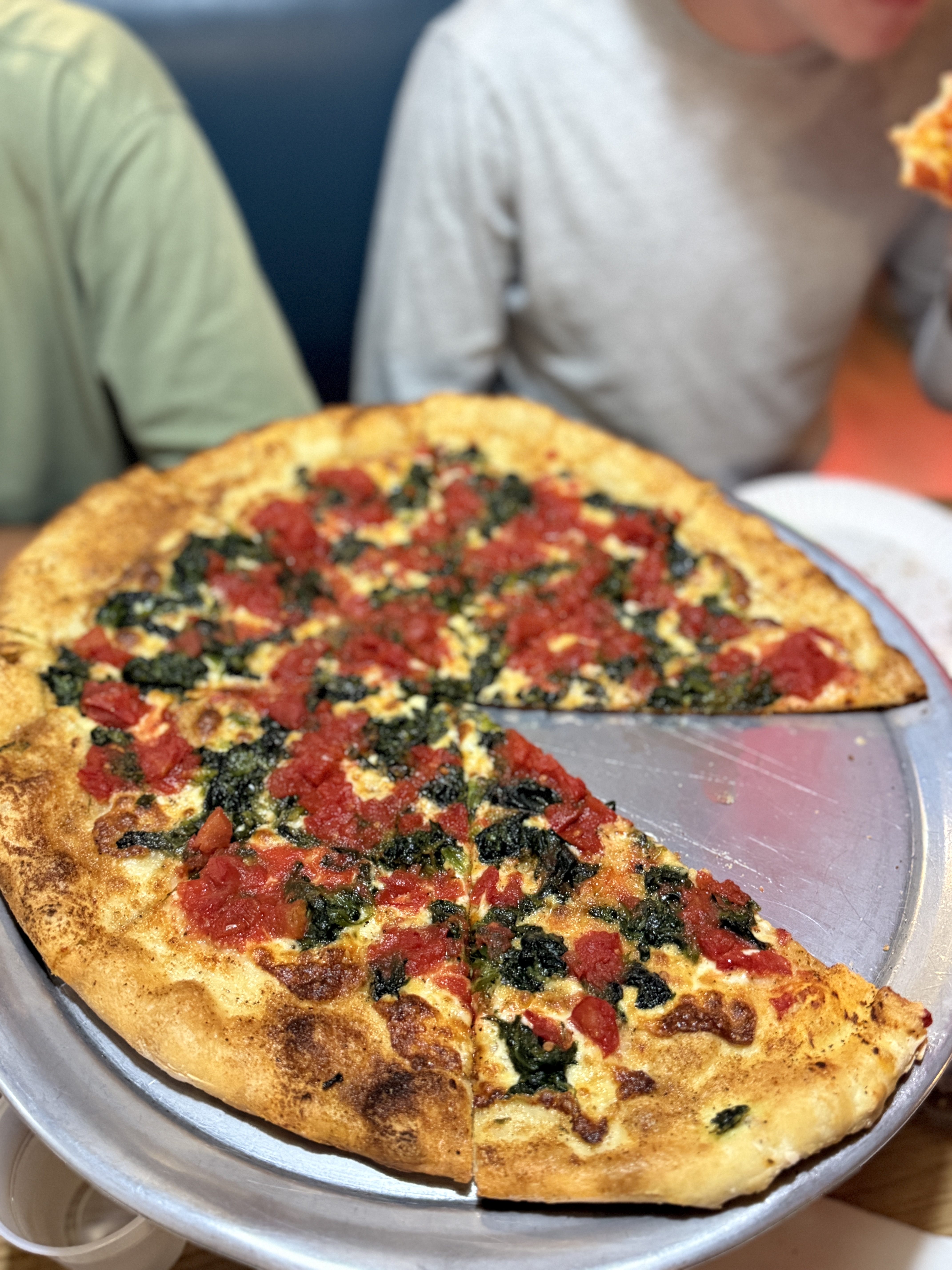 White pizza at Tacconelli's